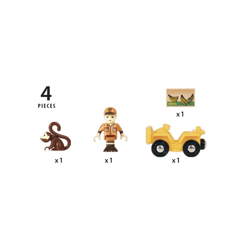BRIO World – 33865 – Decouverte Pocket Safari