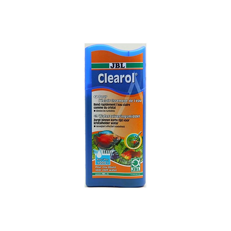 JBL Clearol Water Treatment for Aquariums (100 ml for 400