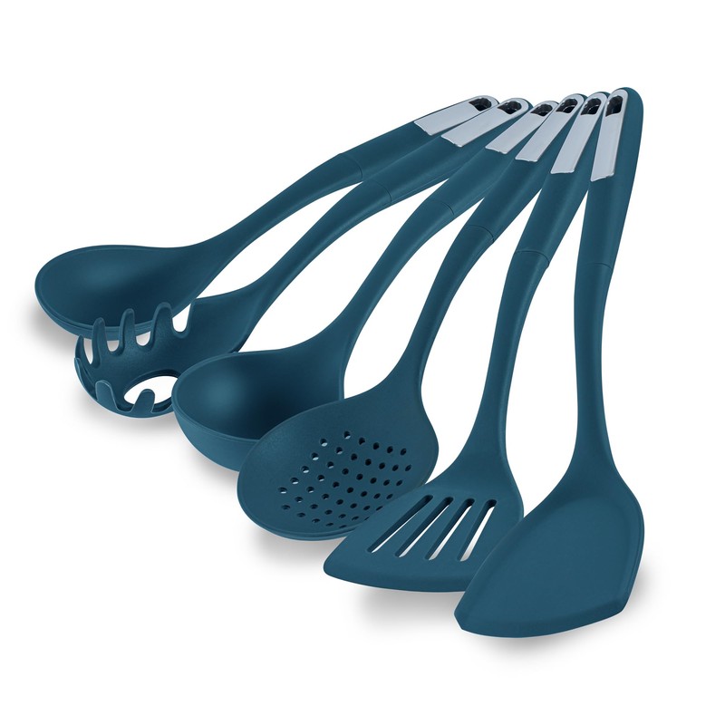 Restaurantware-Met Lux Kitchen Utensil Set, 1 Silicone Utensil Set -