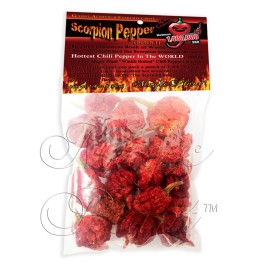 Magic Plant Farms Trinidad Moruga Scorpion Chili Pepper Whole Pods 1lb (454g)