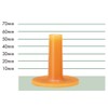 Tabata Golf Tee, Permanent Golf Tee, Rubber Tee for Practice