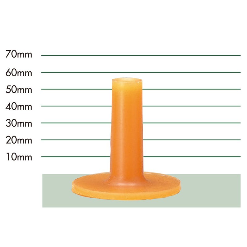 Tabata Golf Tee, Permanent Golf Tee, Rubber Tee for Practice