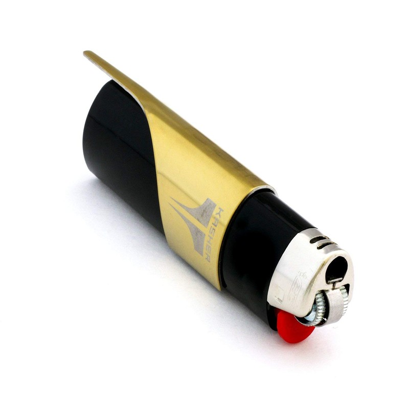 Kasher Classic Lighter Tool Gold, Lighter Included