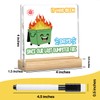 Funny Dumpster Fire Desk Accessories Office Decor 5 X 5