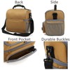 FlowFly Double Layer Cooler Insulated Lunch Bag Adult Lunch Box