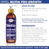 Difeel Biotin - Crema para peinar de 12 onzas, nivel