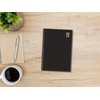 2026 A4 Diary Week To View - Black Hardcover Case