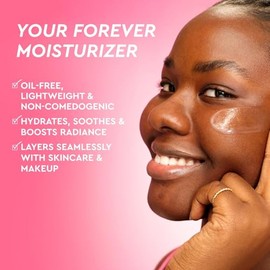 Glow Recipe Watermelon Glow Pink Juice Hidratante facial – Cuidado de la piel rico en aminoácidos, corrector de manchas oscuras de sandía, hidratante antienvejecimiento de ácido hialurónico, sin aceite, ligero (25 ml)