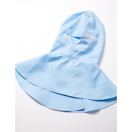 midori安全 General Type Hood Clean Suit C1515 For JC , bule