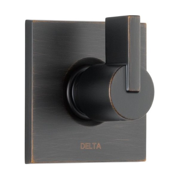 Delta Faucet Vero 3-Setting Shower Handle Diverter Trim Kit, Venetian Bronze T11853-RB (Valve Not Included),4.00 x 10.25 x 10.25 inches