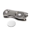 Mile High Life All Metal Foldable Golf Divot Tool with