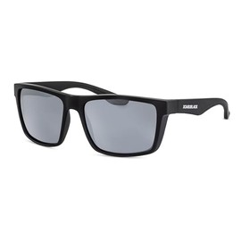 Back in Black Polarised Men's Sunglasses/Rectangular Outdoor Sports Sunglasses/100% UV Protection, black