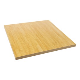 QUSKLISU Rectangular Countertop, Adjustable Standard Countertop Rectangular Rubberwood Butcher Block Standard Countertop Butcher Block Table Top for Kitchen, Work, Coffee, Bar Table (75 * 75 * 3.5cm)