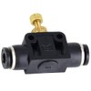 8mm Pneumatic Valve Regulator Hose T Shape Air Flow Regulator