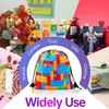ausurme 12 Building Blocks Drawstring Bags12PCS Building Blocks Drawstring Gift