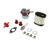 Carburetor 640350 Spark Plug Air Filter Fuel Filter Kit Replacement