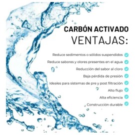 2 Portafiltros Pkpfa10x.75p , Sedimento Y Carbon Activado                                                                                             