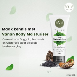 Vanan Body Moisturizer - Elevate Your Skincare with Ayurvedic Body Moisturizer