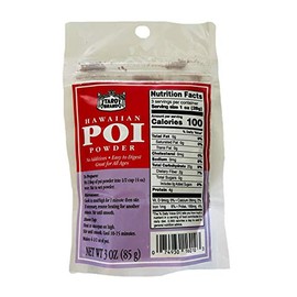 Hawaiian Poi Powder 3oz - Made in Hawaii From Hawaiian Taro