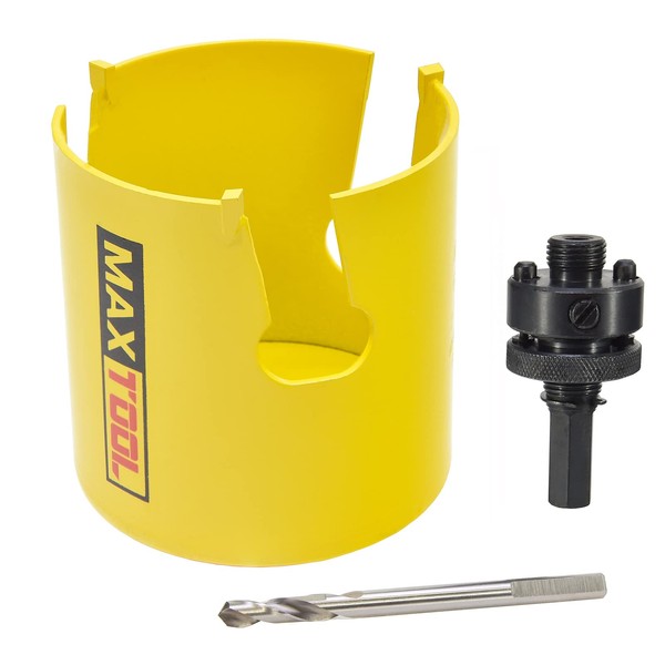 MaxTool 3PCs 2-1/4" TCT Hole Saw 57mm Carbide Tip Holesaw