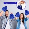 Cheerleading Pom Poms 4 Pack Cheerleader Squad Spirited Fun Pompoms