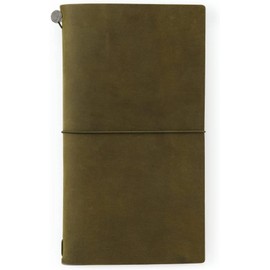 DESIGNPHIL 15342006 Traveler's Notebook, Regular Size, Limited Card, Olive
