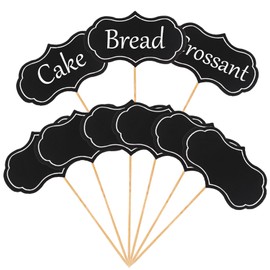 LLMSIX 50pcs Food Labels for Party Buffet, Food Labels for Party, Blank Cheese Markers Charcuterie Boards Accessories for Wedding Birthday Decorations Supplies