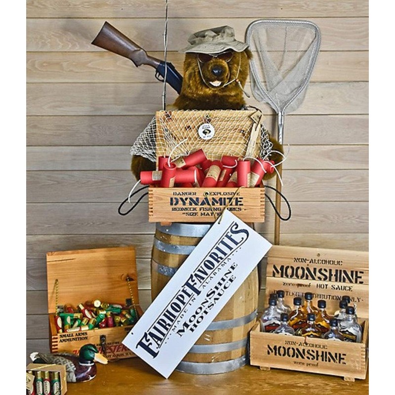 Fairhope Favorites Moonshine Hot Sauce - Black Gold - 6.75