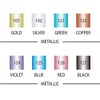 Kuretake Zig Fudebiyori Metallic Water-Based Pigment Pen - Set of