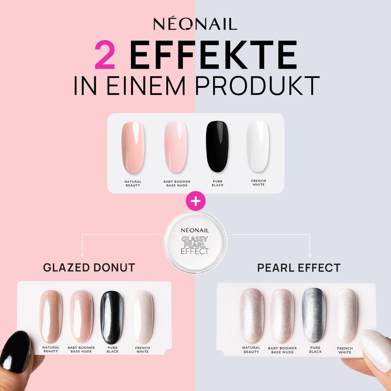 Neonail Powder Nail Art Glitter Glassy Pearl Effect