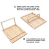 Becko US 1000-pc Jigsaw Puzzle Board with Bracket/Stand, Portable Jigsaw