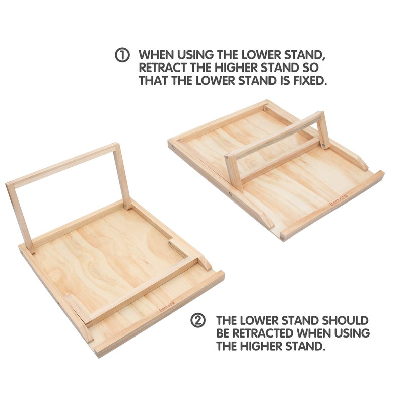 Becko US 1000-pc Jigsaw Puzzle Board with Bracket/Stand, Portable Jigsaw
