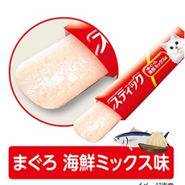 CIAO Tuna Sticks, Seafood Mix Flavor, 20 Sticks