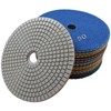 Konfor Wet 6" 7-Step Diamond Polishing Pads Flexible Sanding Tools