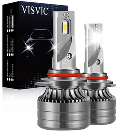 VISVIC Fit For TOYOTA RAV4 2016 2017 2018 LED Headlight Bulbs 9012 High Low Beam LED Bulbs Combo 400% Super Bright, Plug and Play, Pack of 2