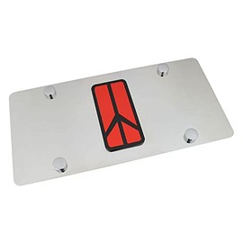 Eurosport Daytona Logo License Plate for Oldsmobile Rocket (Chrome)