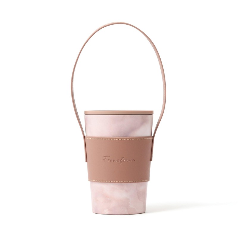 Francfranc 2024 Franc Roost Thermo Tumbler M Set, Marble Brown,
