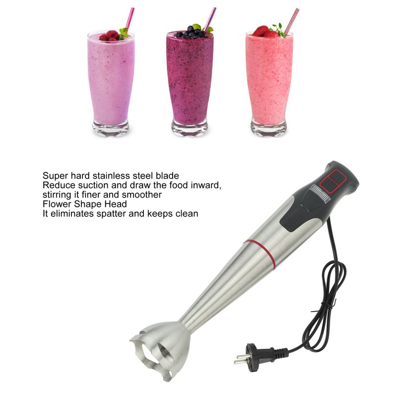 Hand Blender Electric 800W Multi Purpose Grip Stick Immersion Mixer