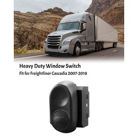 EMIHO Heavy Duty Window Switch Front Driver Passenger Side Fit for Freightliner Cascadia 2007-2018 Models Replace 901-5203 12862662 DTL12862662