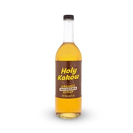 Holy Kakow Cafe Organic Macadamia Syrup - Macadamia Syrup, Coffee Syrup, Organic Syrup for Coffee, Macadamia Syrup for Coffee, Add to Latte, Cocktail and Shake, Real Food Ingredients, Specific Flavor - 750ml