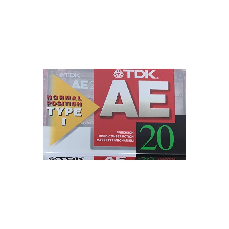 TDK CASSETTE TAPE AE 20 Minutes Normal/TypeI
