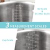 Measuring Cup, [Upgraded, 3 Measurement Scales, Including Cup Scale, ML