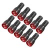 sourcing map 10Pcs Red Indicator Light with Buzzer AC/DC 24V,