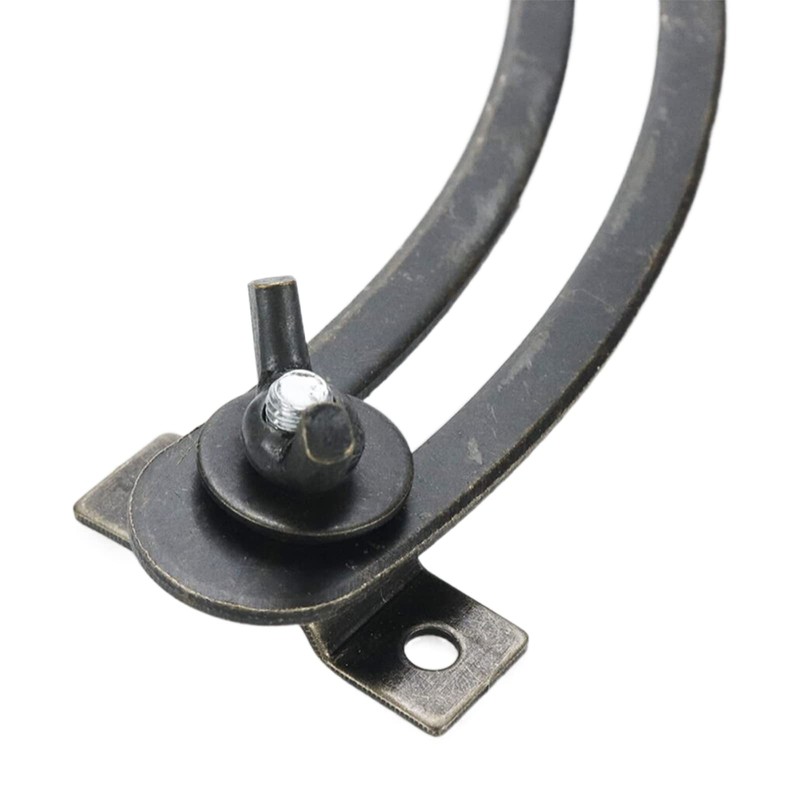 2 Pairs Bronze Lid Support Hinges, Bronze Left and Right