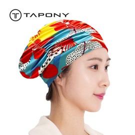 TAPONY Aqua Wrinkle Swim Cap Sunset / TAPONY 아쿠아 링클 수모 선셋