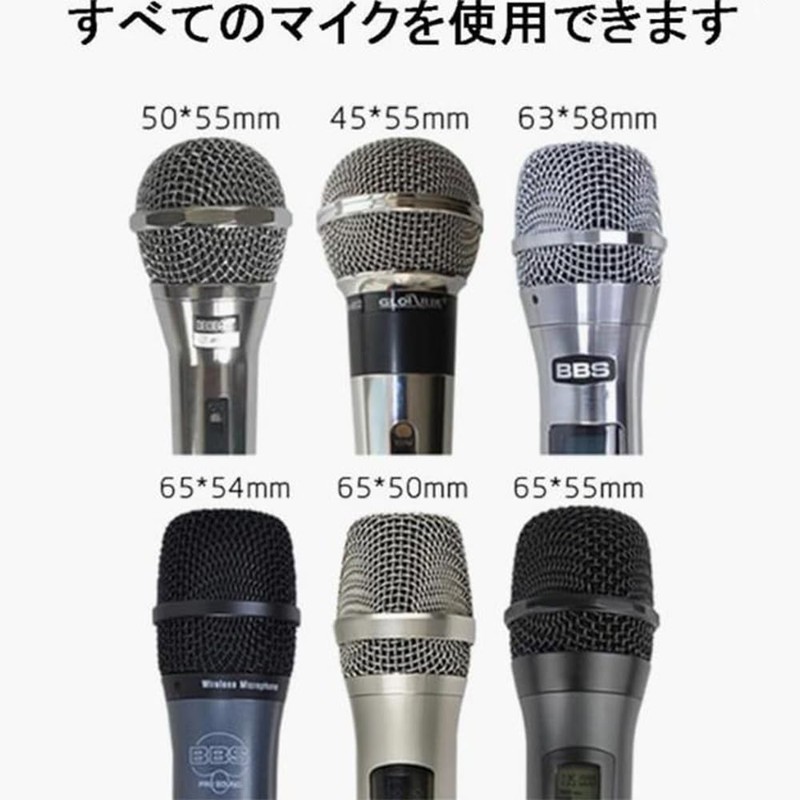 XINGHECHENGWEI Microphone Cover, Disposable, Pack of 200, Non-woven Fabric, Antibacterial,