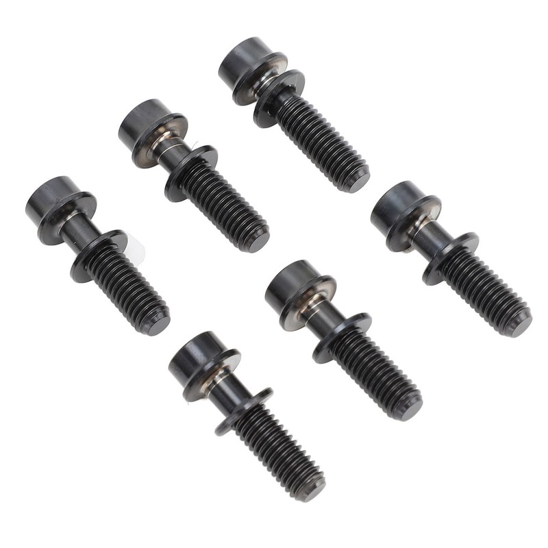 6Pcs Bike Screws Bolts Set Mountain Bicycle Handlebar Stem Ti