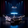 Calsgkspray Black Magic Props,Flying, Invisible Thread Levitation Magic Trick Props
