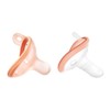 Garkoko Baby Pacifiers 0-6 Month, Soft Silicone Newborn Pacifiers with