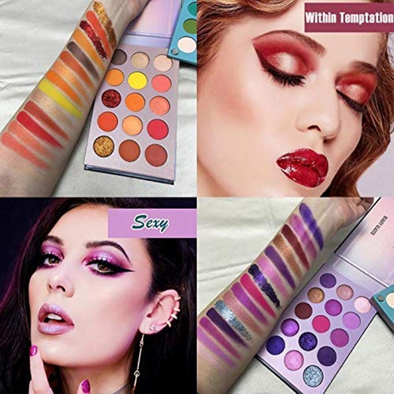 Beauty Makeup Kit, 60 Color Eyeshadow Palette & 5 Makeup